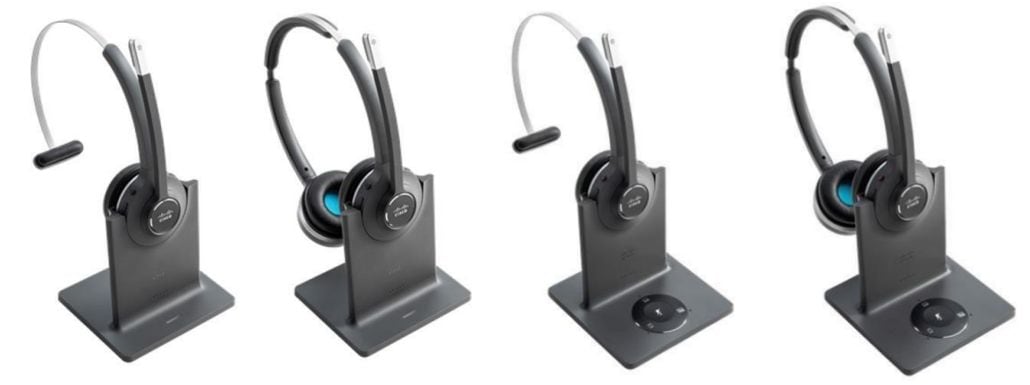 Product image of Cisco Headset 561 and 562 with Standard Base Station and Cisco Headset 561 and 562 with Multibase Station