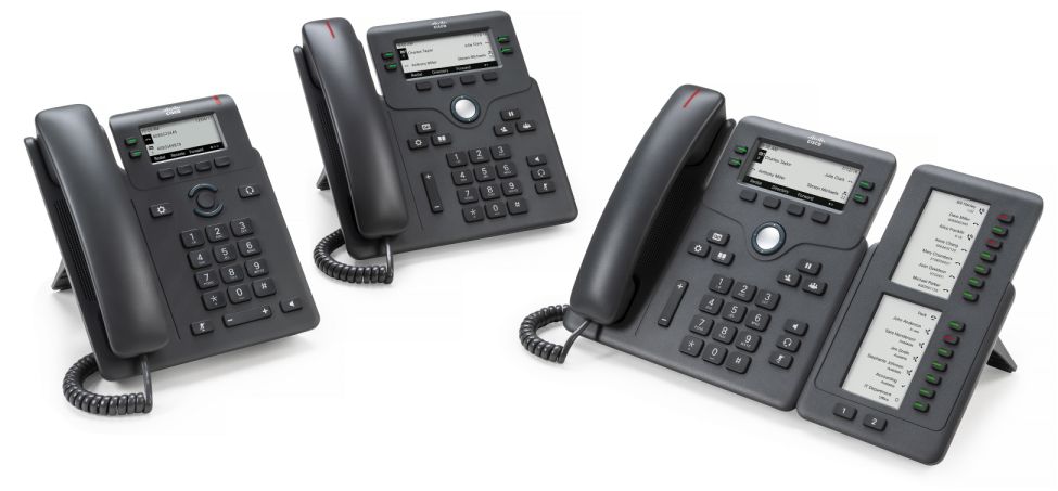 Product image of Cisco IP Phone 6800 Series with Multiplatform Firmware