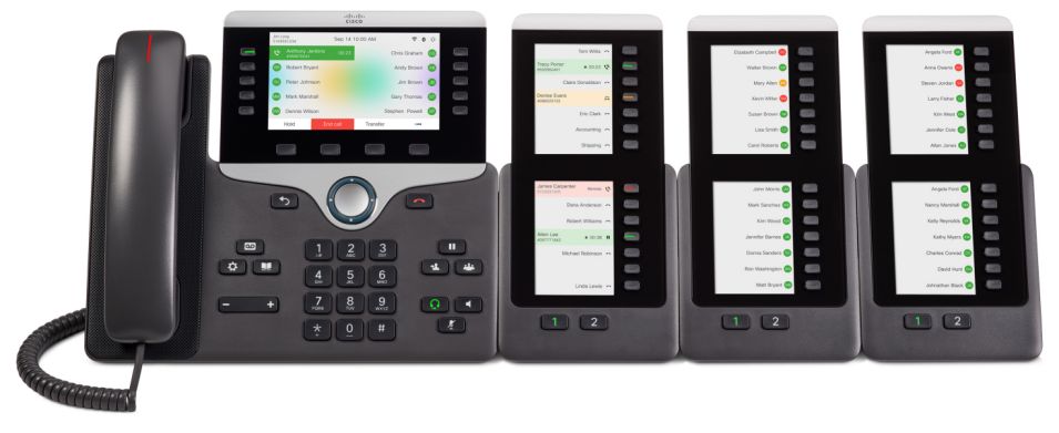 Product image of Cisco IP Phone 8800 Series Collaboration Endpoints