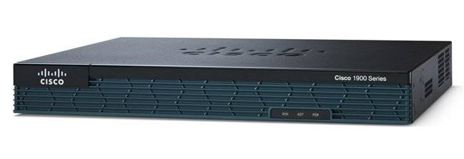 Product image of Cisco 1900 Series Integrated Services Routers