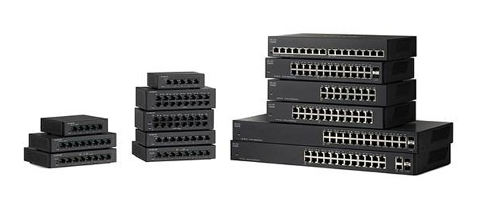 Product image of Cisco Small Business 110 Series Unmanaged Switches - SF110D-16HP