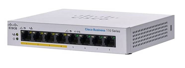 Product image of Cisco Business 110 Series Unmanaged Switches