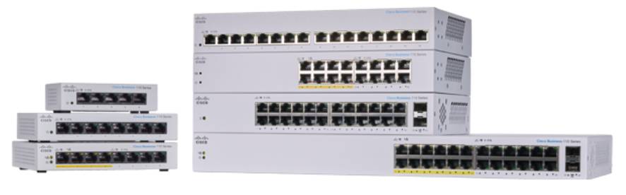 Product image of Cisco Business 110 Series Unmanaged Switches