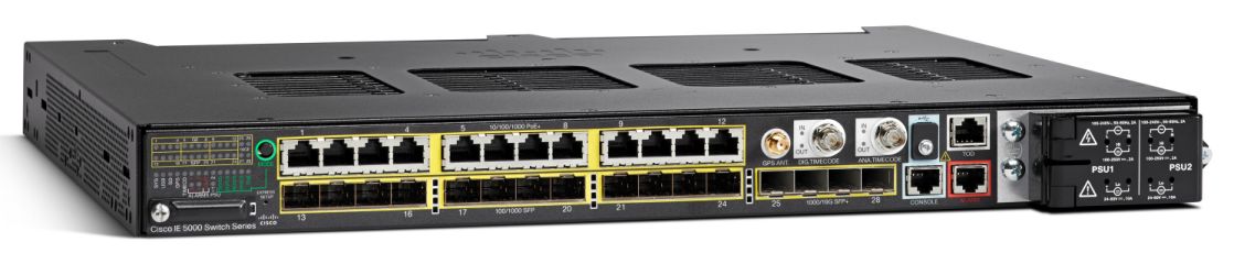 Product image of Cisco Industrial Ethernet 5000 Series Switches