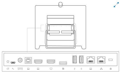 Cisco DX80 Cable Installation