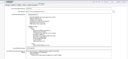 Automation Event (SWIM) Workflow Execution Validation - Verify Device Details of Change Request