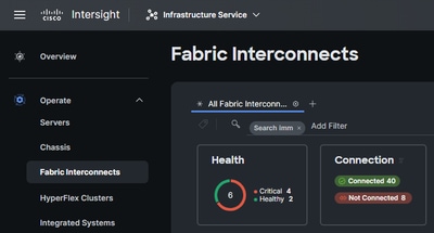 Filtri per Fabric Interconnect