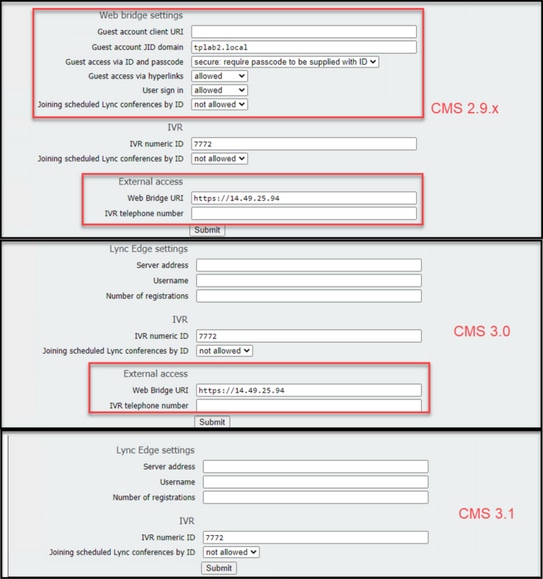 configuración wbb