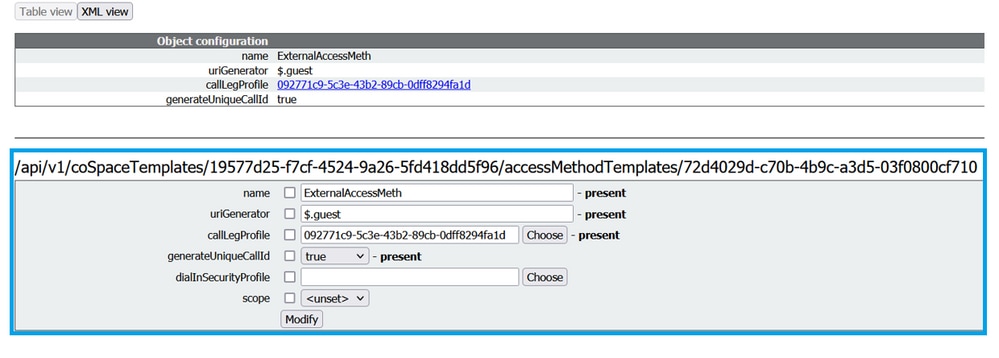 Access method 1