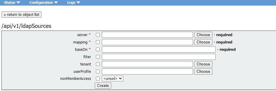 CMS LDAP-Integration - LDAP-Quellen