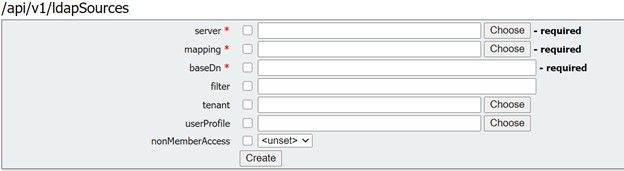 Integração LDAP do CMS - Criar nova origem LDAP