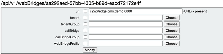 C2W-configuratie