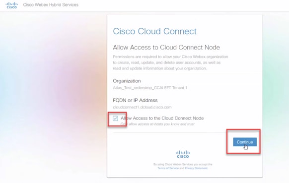 Cloud Connect Config 3