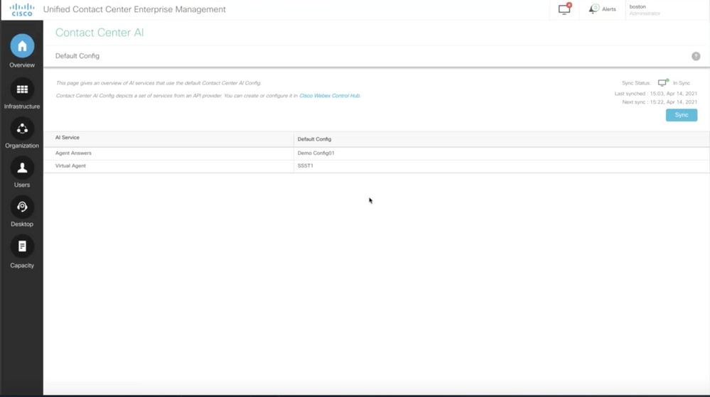 CCE Admin Config - Bill CCAI 3