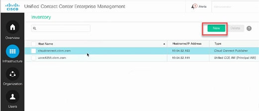 UCCE - CCE Admin Config - Cloud Connect