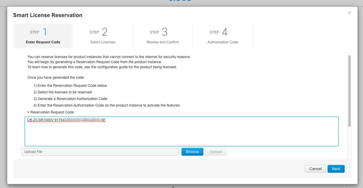 CSSM - Request Code