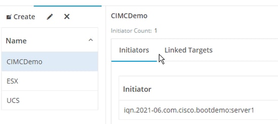 Configure Hyperflex for iSCSI - Link IG to Target