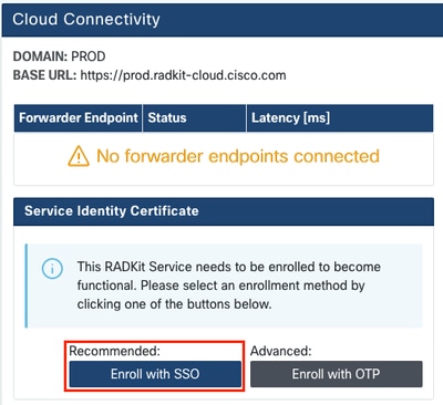 Inscripción en RADKit