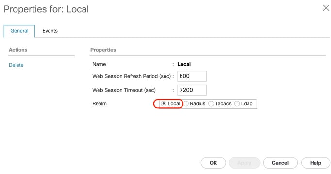 LDAP UCS set up GUI