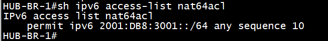 Create ACL Matching IPv6 Traffic