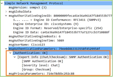 FTD SNMP - 擷取檔案未顯示任何異常活動