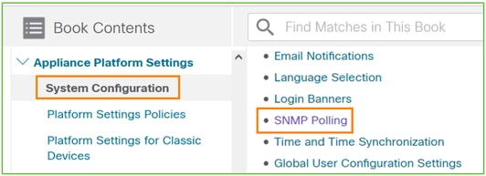 FTD SNMP - Zoek SNMP-documenten - FMC SNMP-configuratiehandleiding