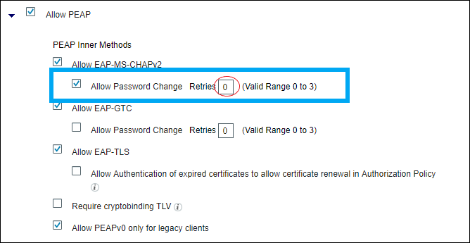 Radiusサーバはアクセス拒否を送信する必要がある