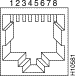 Four Twisted-Pair Crossover Cable Schematics 1