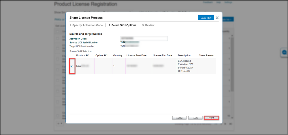 Sharing SEG (IronPort) Traditional Licenses with Multiple Devices - Select SKU