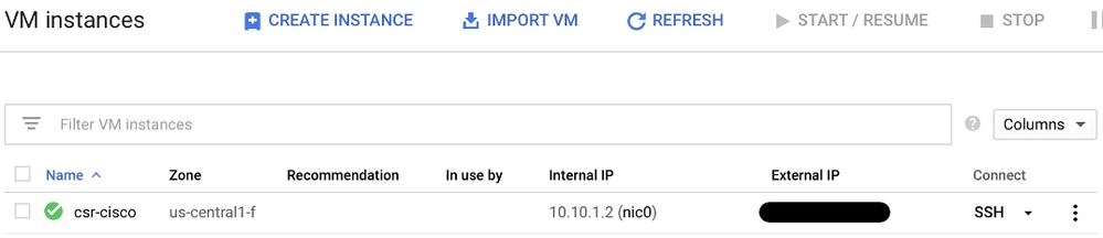 VM-Status überprüfen