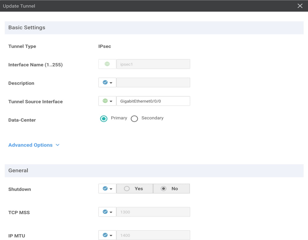 vmanage configuration