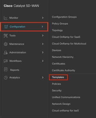 Configuration Templates