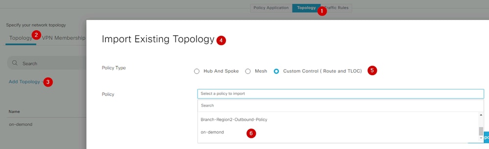 Import Existing Policy