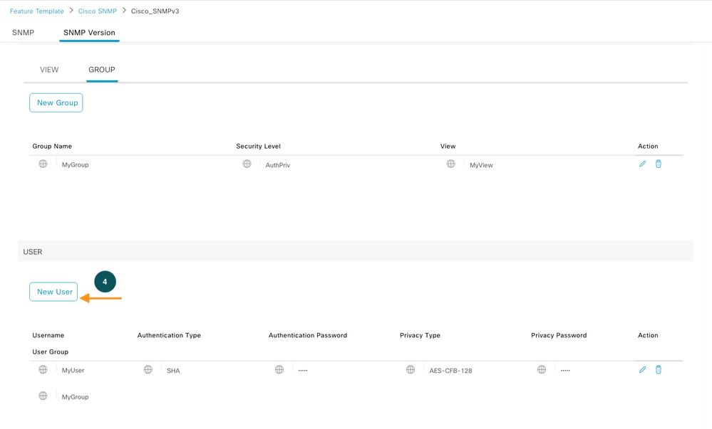 SNMP-gebruiker configureren