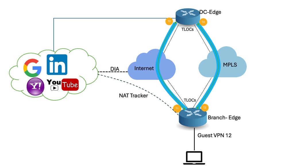 Diagrama de la red