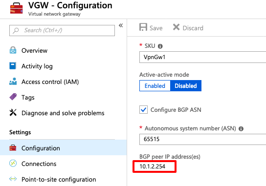 Configura Microsoft Azure