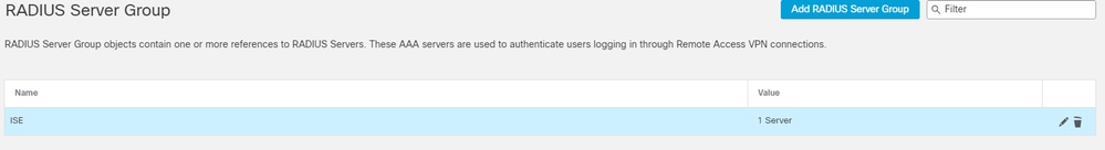 FMC = RADIUS Server Group