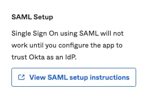 SAML Set-up