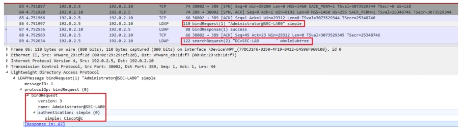 Habilitación de la Transmisión de Contraseña Segura en la Configuración de Autenticación Externa en Cisco FMC