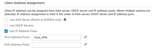 IP Address pool