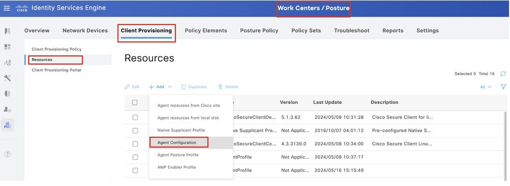 ISE_Add_AGENT_CONFIGURATION