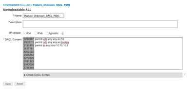 Liste ACL téléchargeable