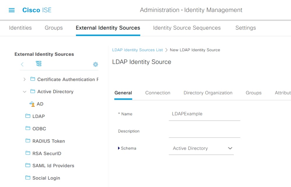 External Identity Sources