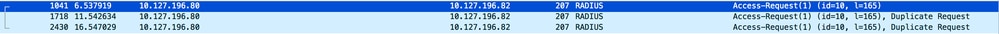 Verify Packet Captures for False Timeout Reports in ISE