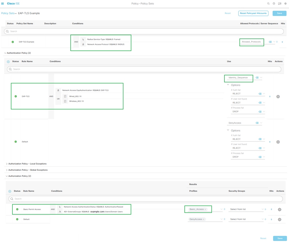 Configure EAP-TLS Authentication with ISE - Verify