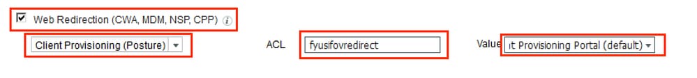 ISE configuration - Create three Authorization Profiles