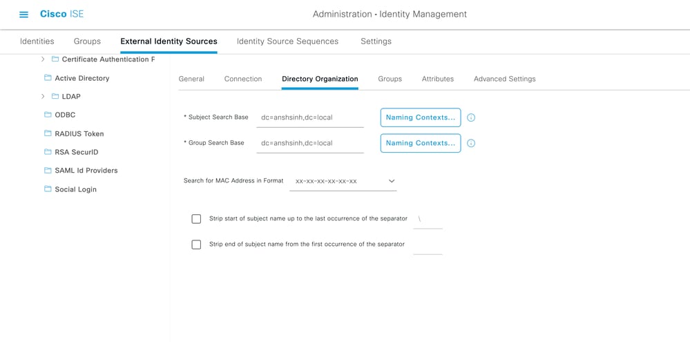 Configurazione LDAP 3