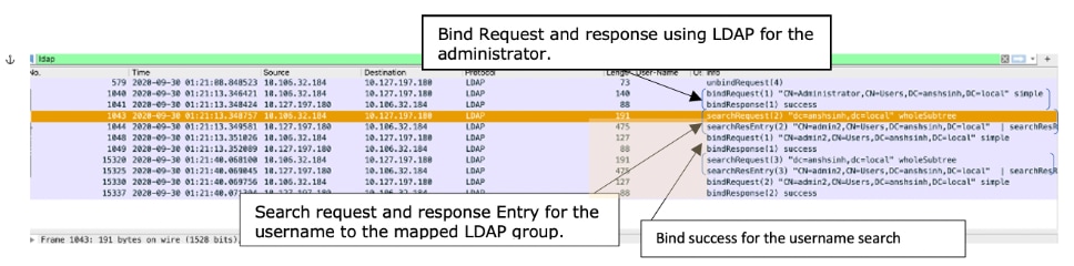 Captura LDAP