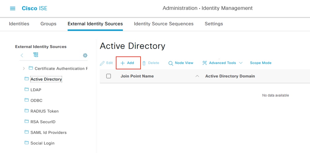 Cisco ISE on AWS - ISE AD. Join