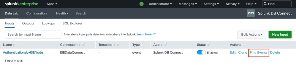 Splunk. Events 1